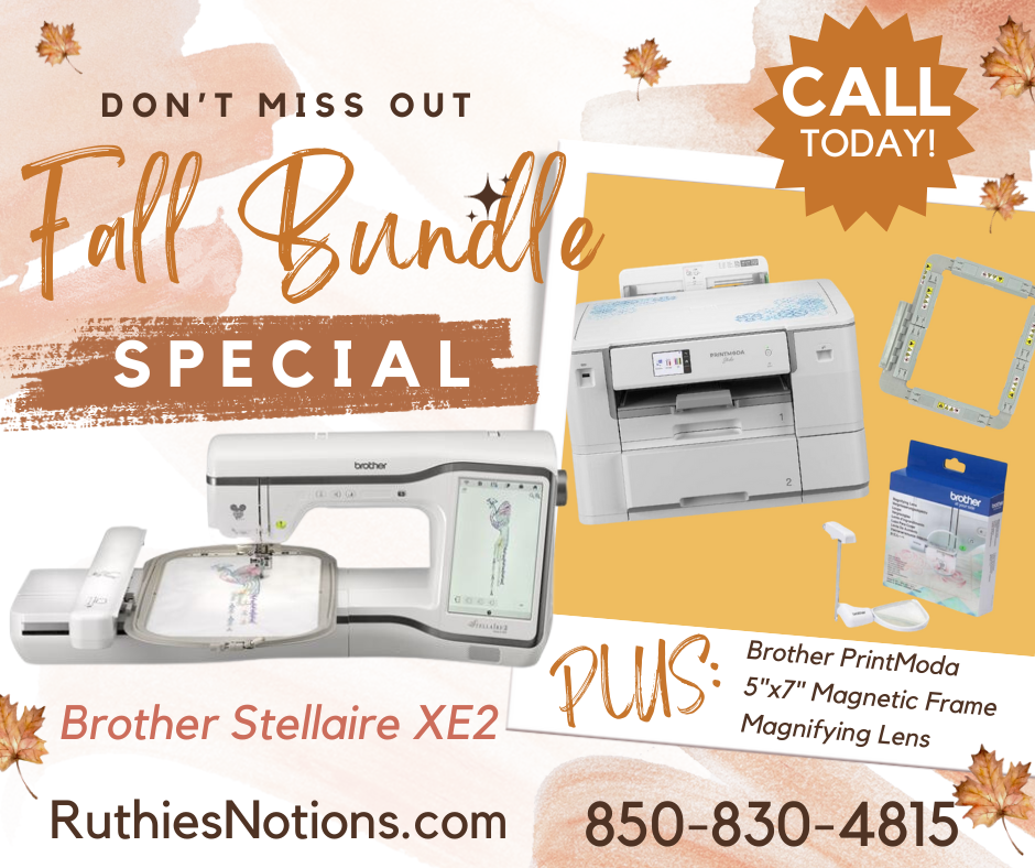 Brother XE2 Bundle Special